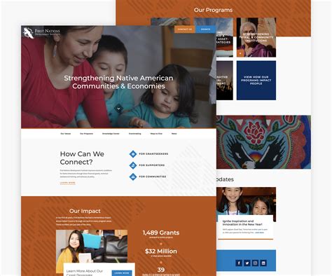 website for nonprofit.